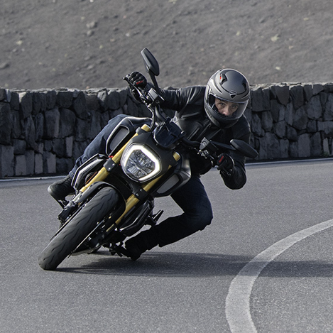 Photo illustrant Diavel