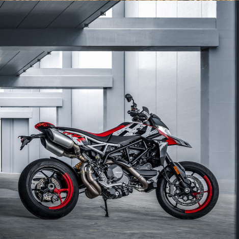 Photo illustrant Hypermotard