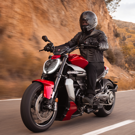 Photo illustrant XDiavel